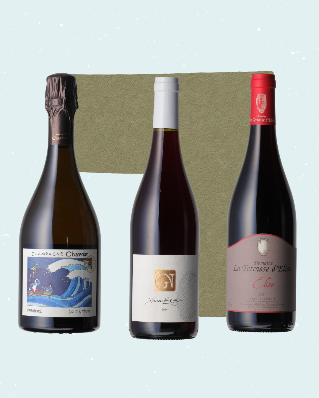 Coffret exclusif - 3 bouteilles
