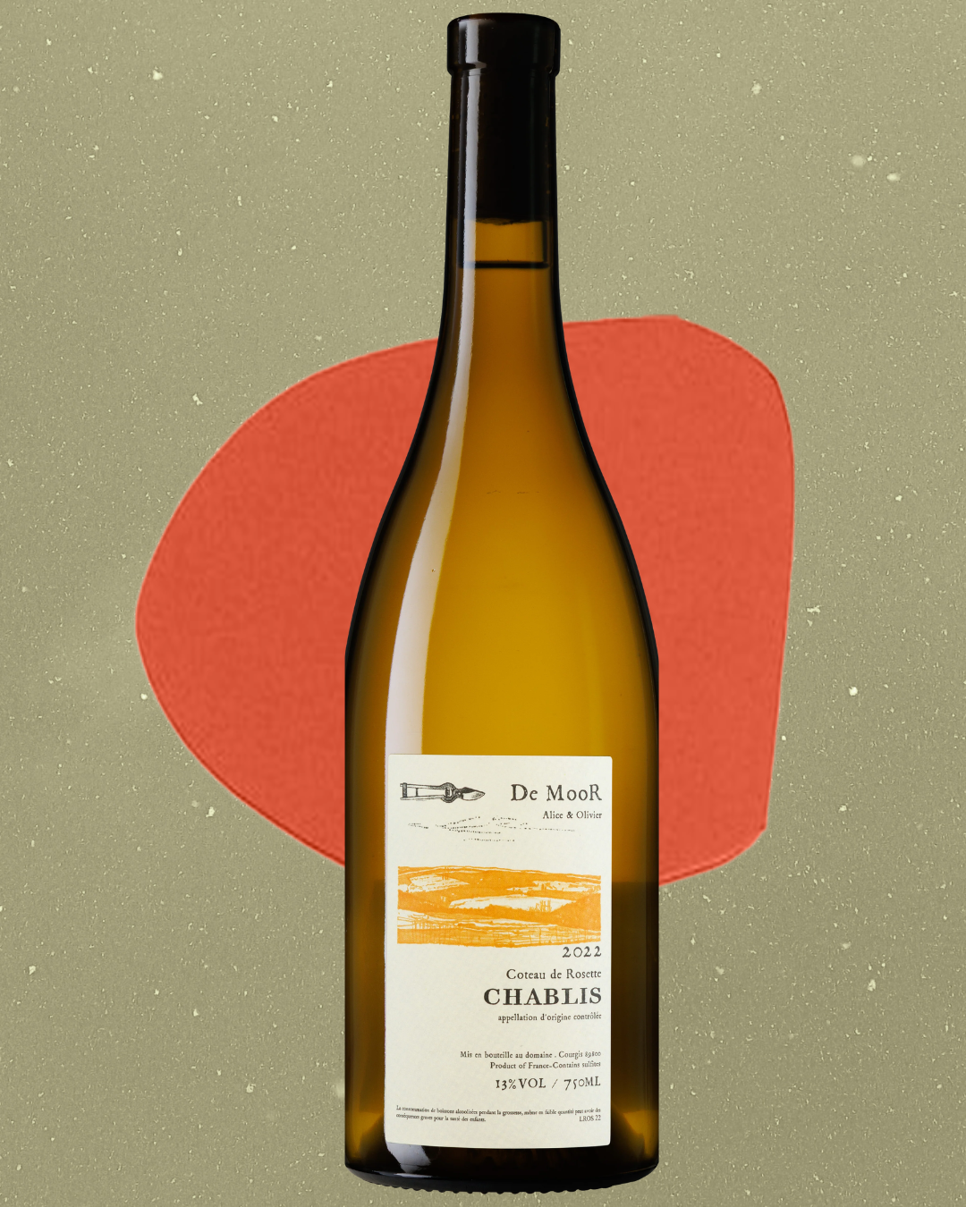 Alice et Olivier De Moor - Coteau de Rosette Chablis Weiss 2022