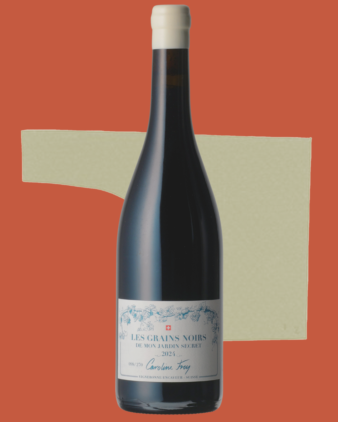 Caroline Frey Jardin Secret - Les Grains Noirs VDP (Wallis) Rot 2024