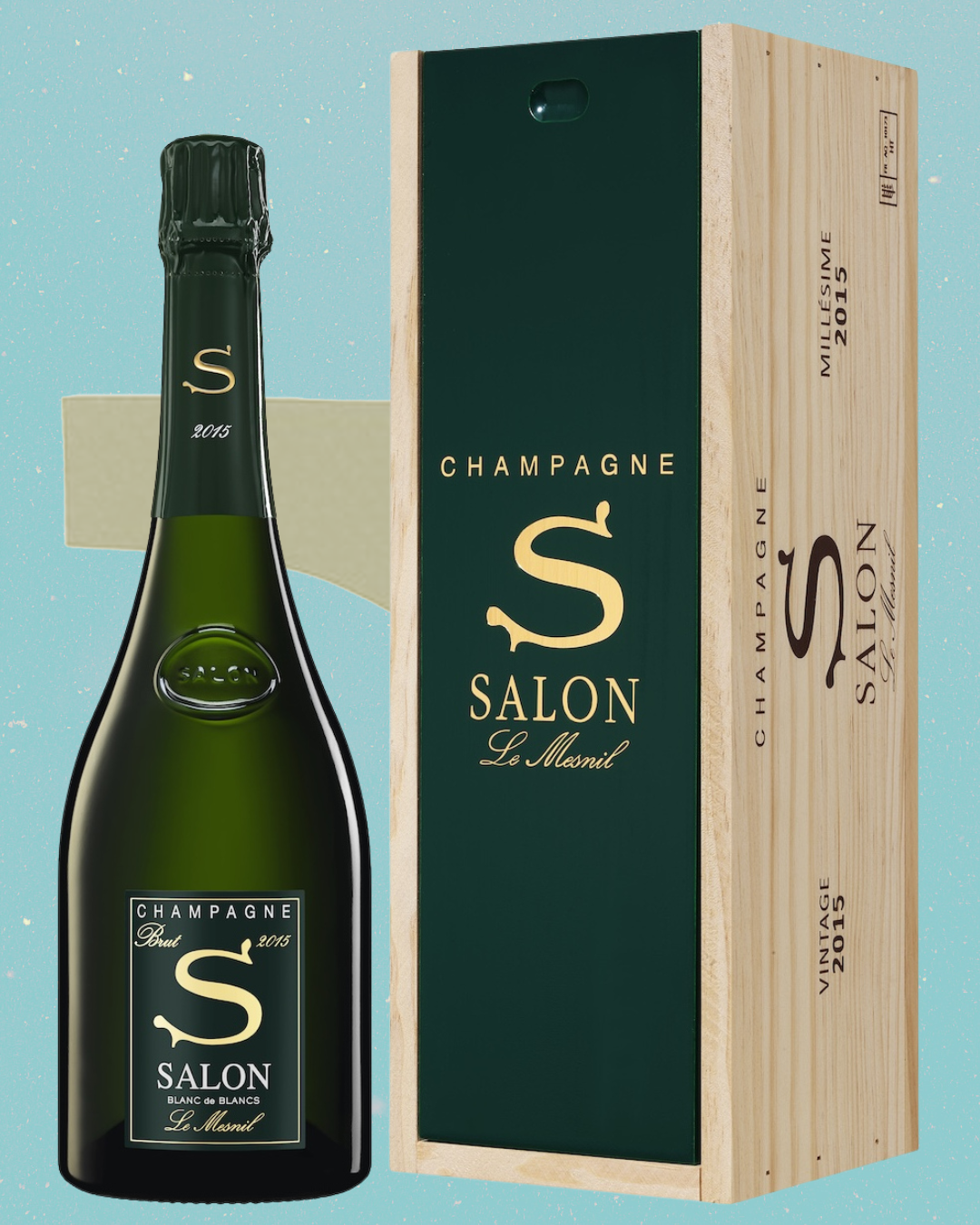 Champagne Salon - Cuvée "S" Blanc de Blancs Caisse bois 2015