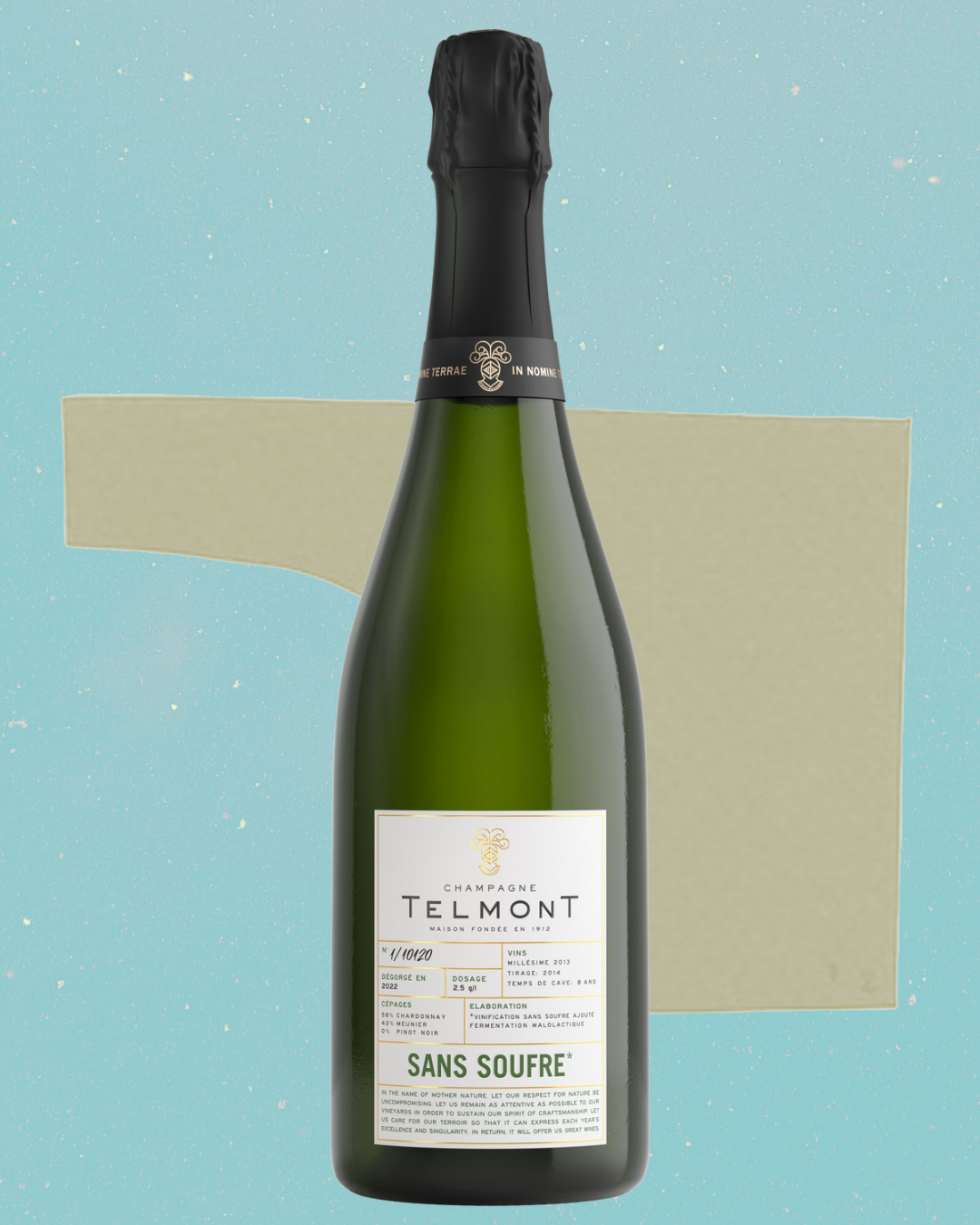 Champagne Telmont - Sans Soufre Extra Brut 2013