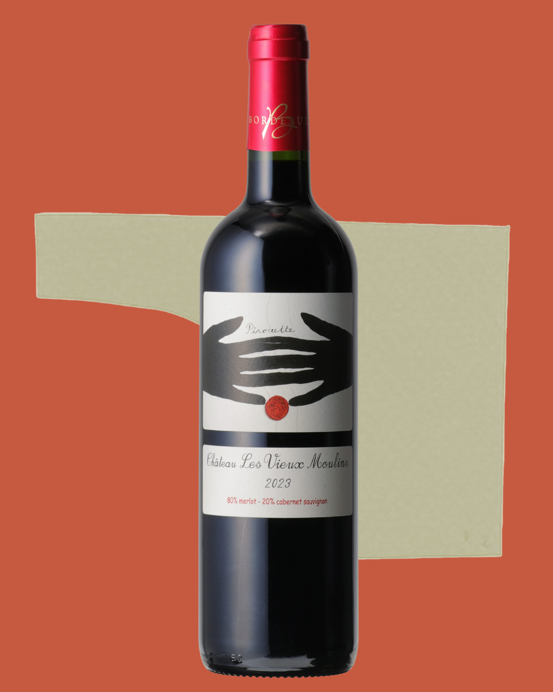 Château Les Vieux Moulins - Pirouette Blaye Cotes de Bordeaux Rouge 2023