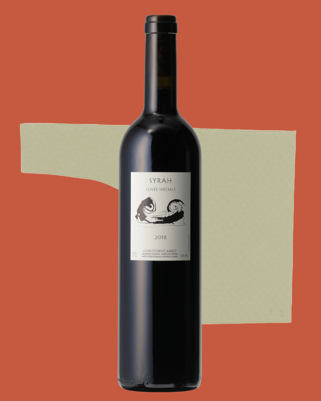Christophe Abbet - Cuvée Spéciale Syrah Valais rouge 2018