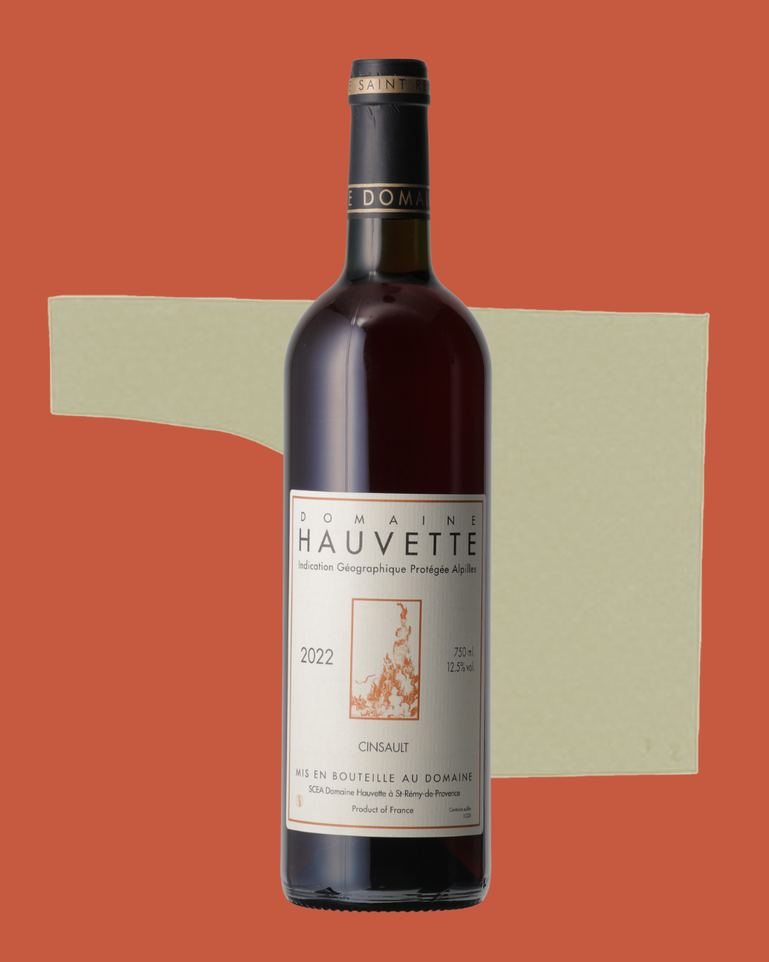 Domaine Hauvette - Cinsault rouge IGP Alpilles 2022