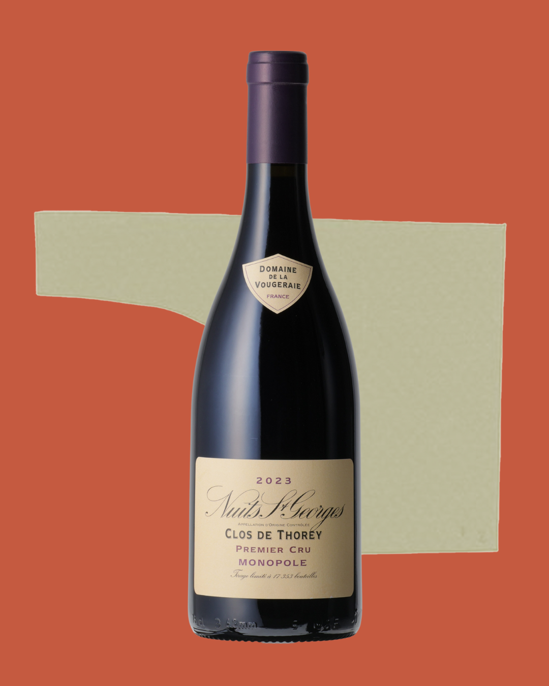 Domaine de la Vougeraie - Nuits Saint Georges 1er Cru Clos de Thorey Rouge 2023
