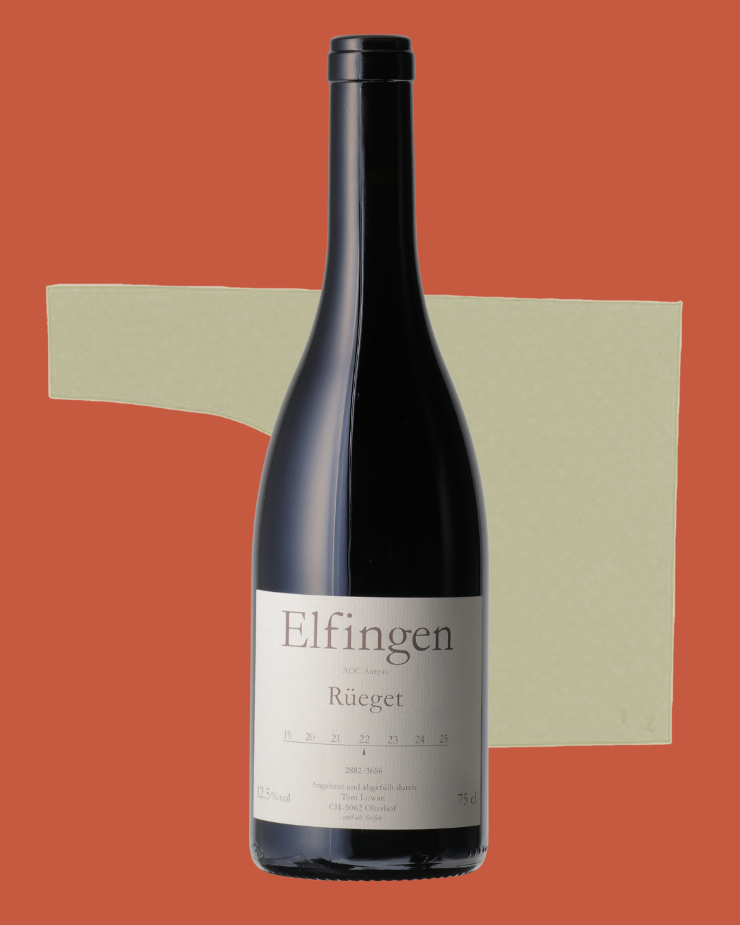 Litwan Wein - Elfingen Rüeget Pinot Noir Argovie Rouge 2022