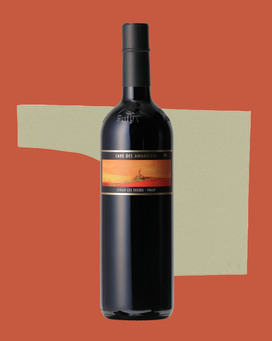 Cave des Amandiers - Alexandre Delétraz - Syrah les Tatzes Valais 2015