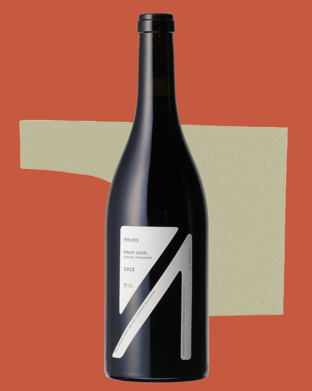 Steve Bettschen - PHUSIS Pinot Noir Clos du Mormont AOC Côtes de l’Orbe Rouge 2023