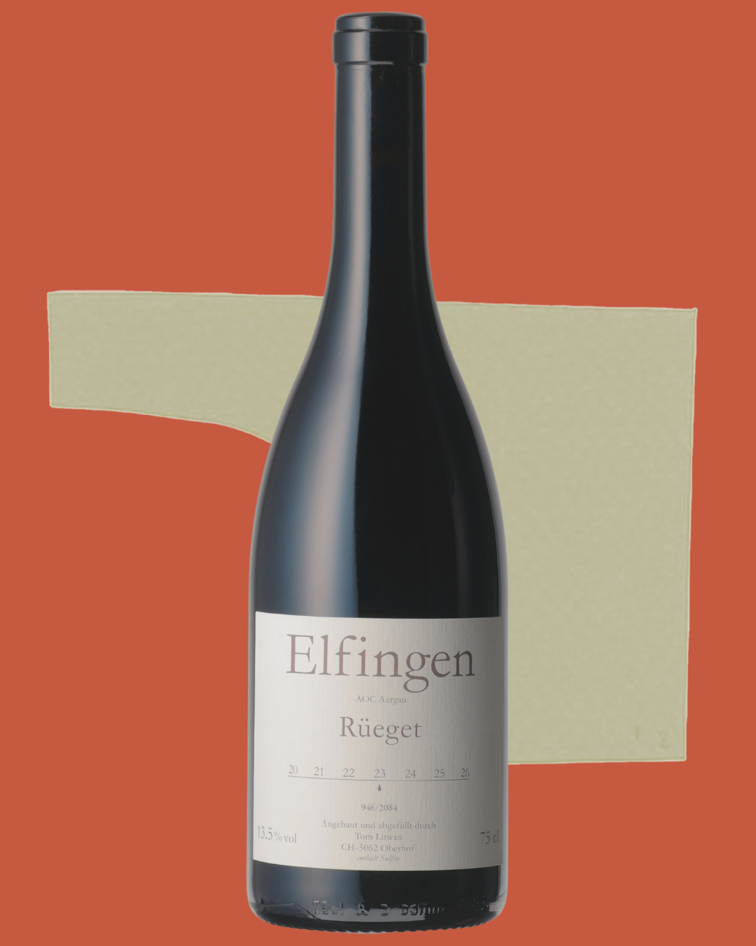 Litwan Wein - Elfingen Rüeget Pinot Noir Argovie Rouge 2023